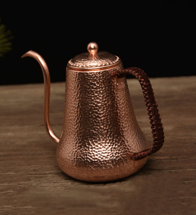 Hand Coffee Brewing Copper Pot