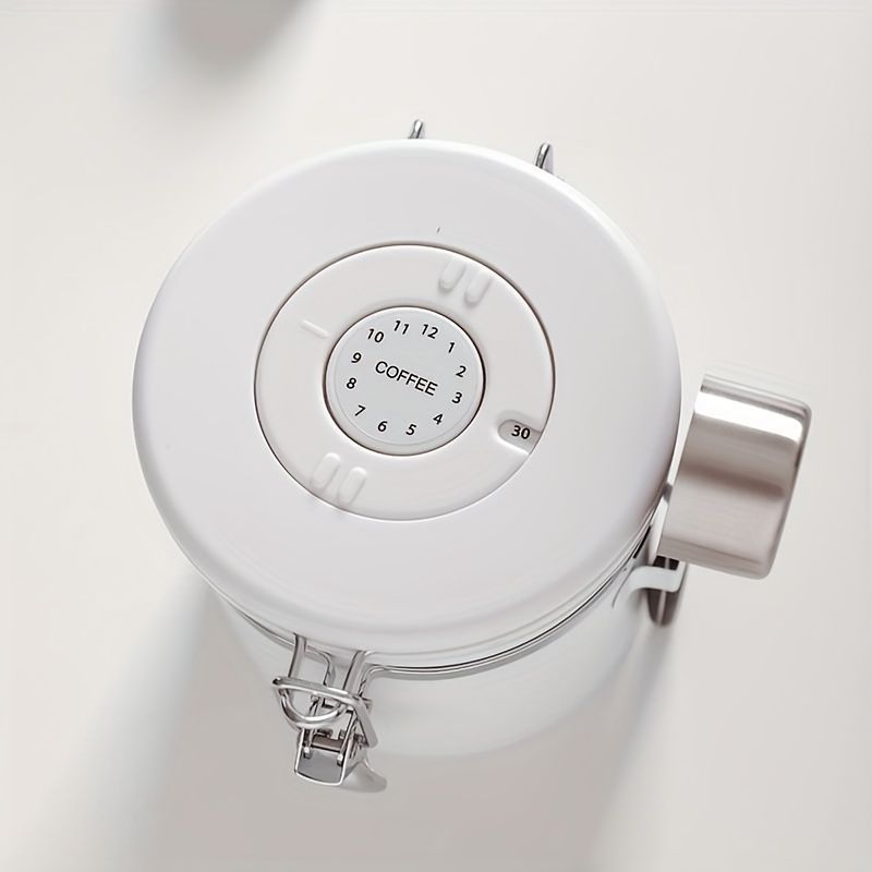 Stainless Steel Coffee Beans Sealed Jar