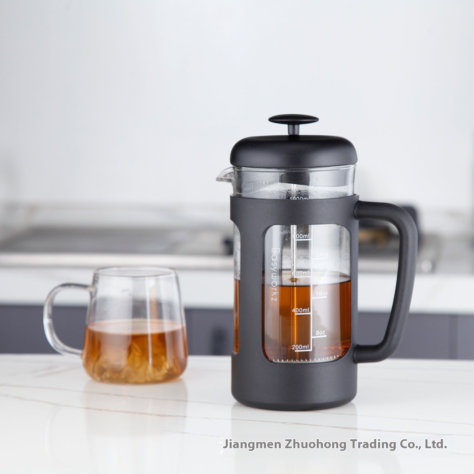 Glass French Press Coffee Pot
