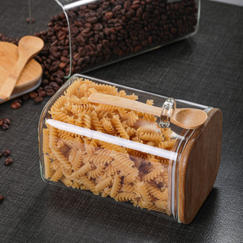 Wooden Glass For Coffee Beans