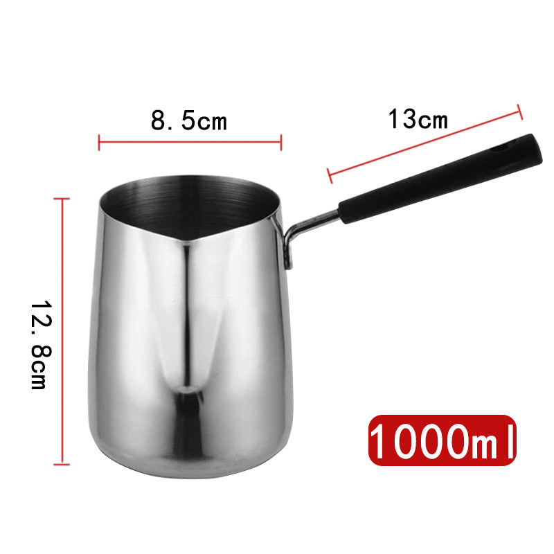 Stainless Steel Long Handle Brewing Cup