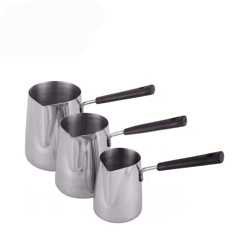 Stainless Steel Long Handle Brewing Cup