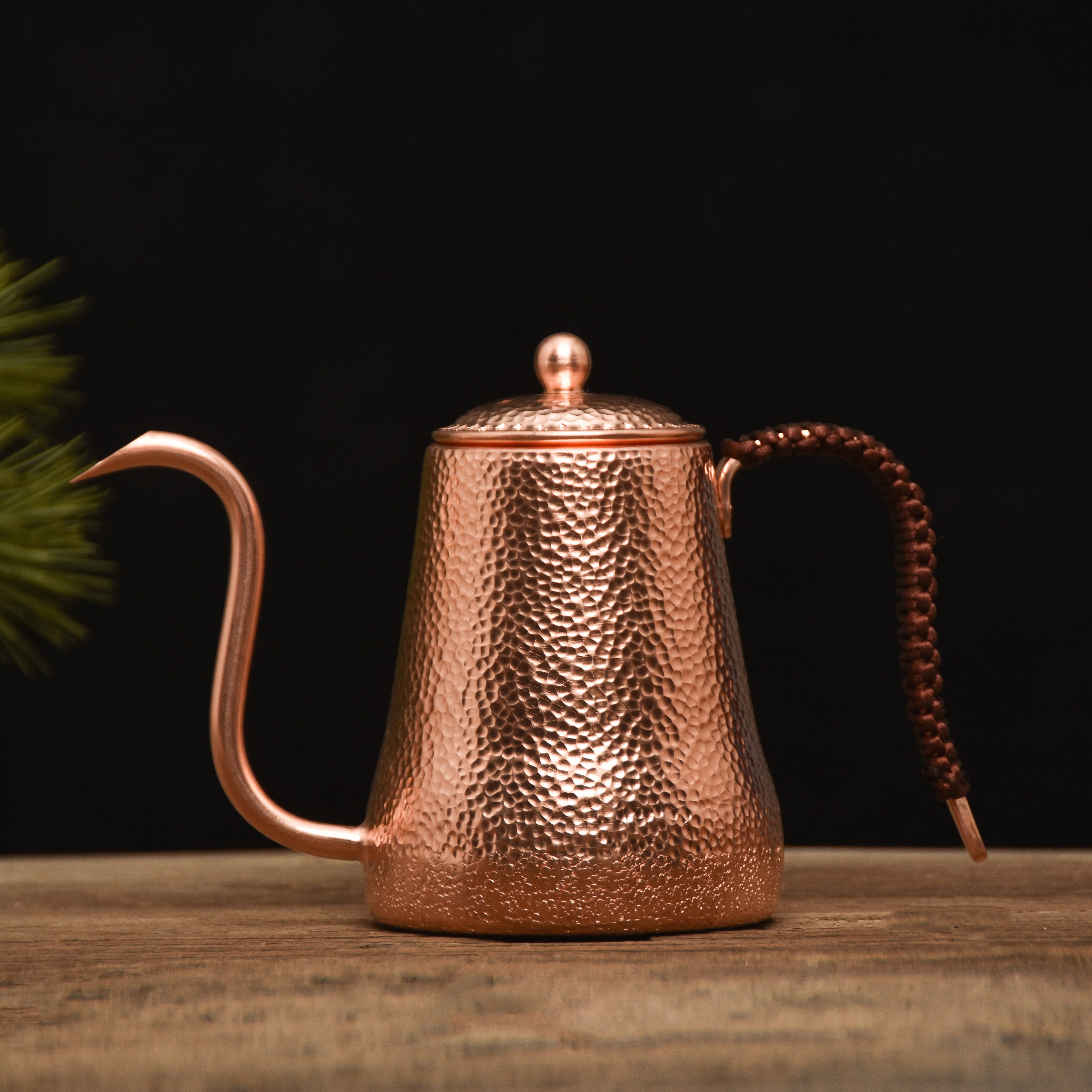 Hand Coffee Brewing Copper Pot