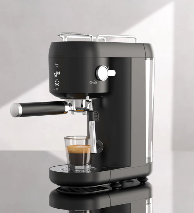 Espresso Machine with Milk Frother and Grinder 110V