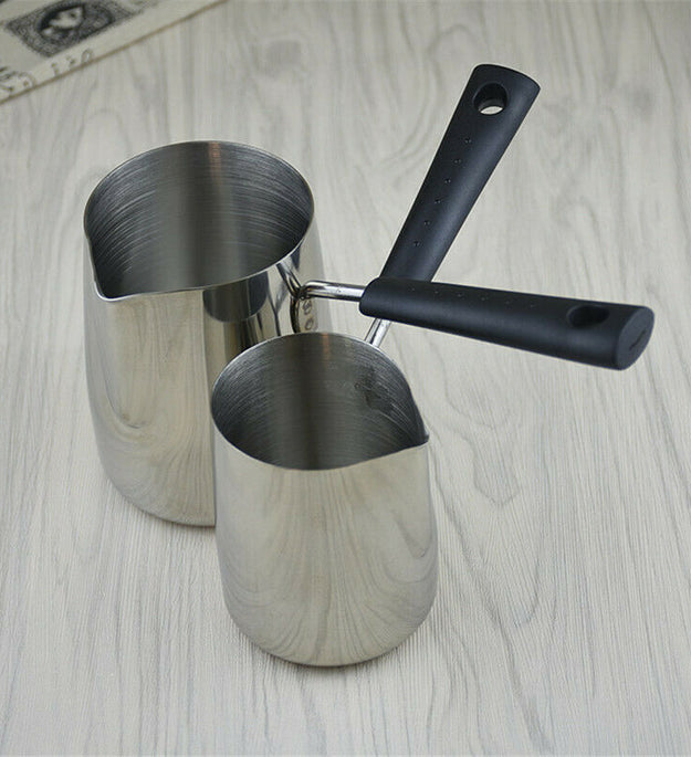 Stainless Steel Long Handle Brewing Cup