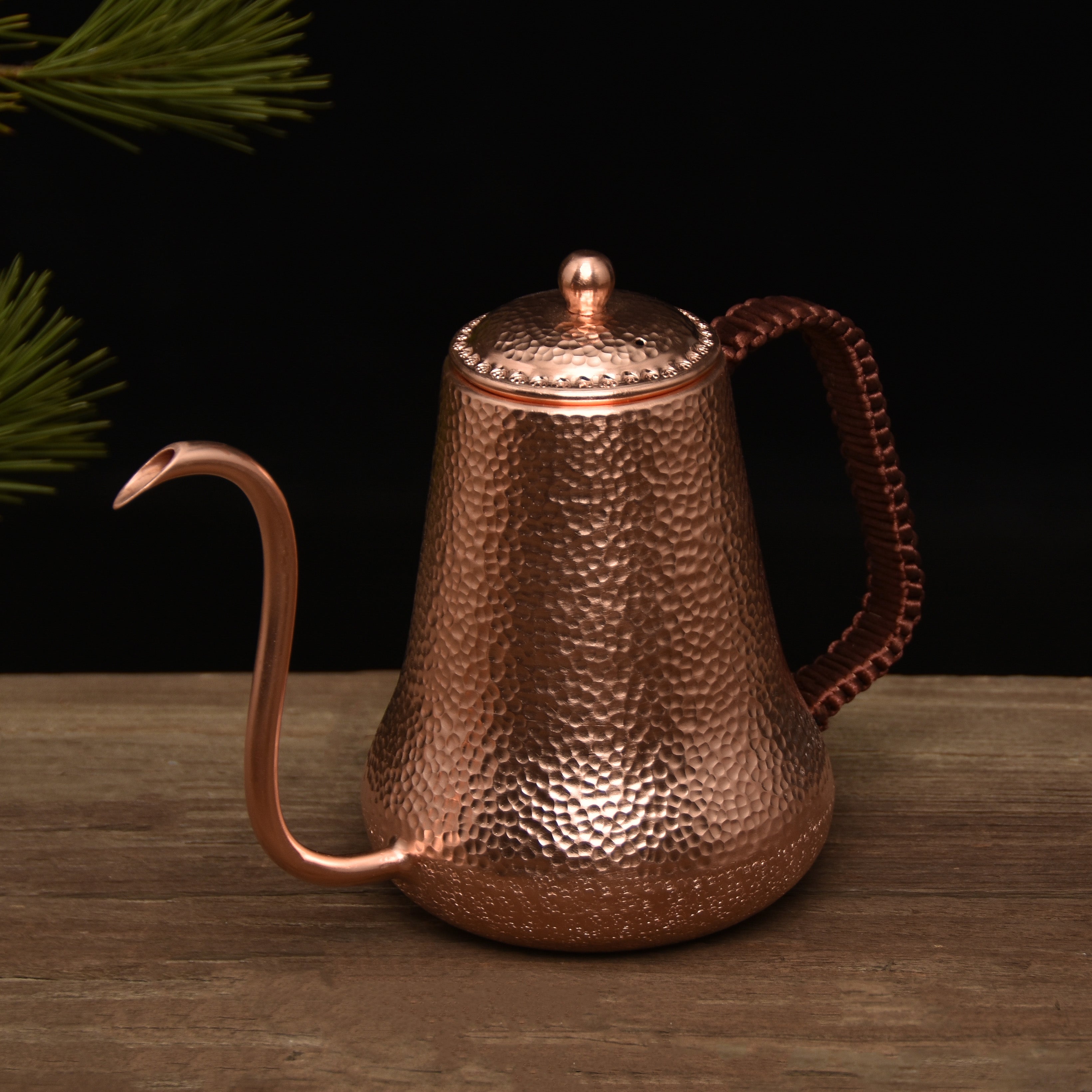 Hand Coffee Brewing Copper Pot