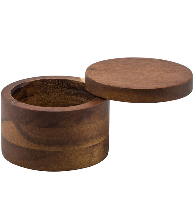 Simple wood coffee beans storage tank