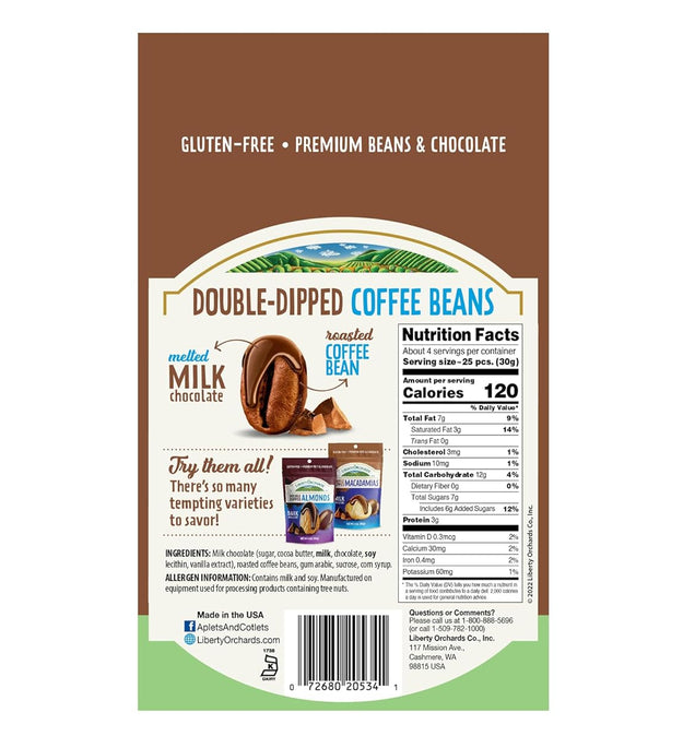 Milk Chocolate Coffee Beans