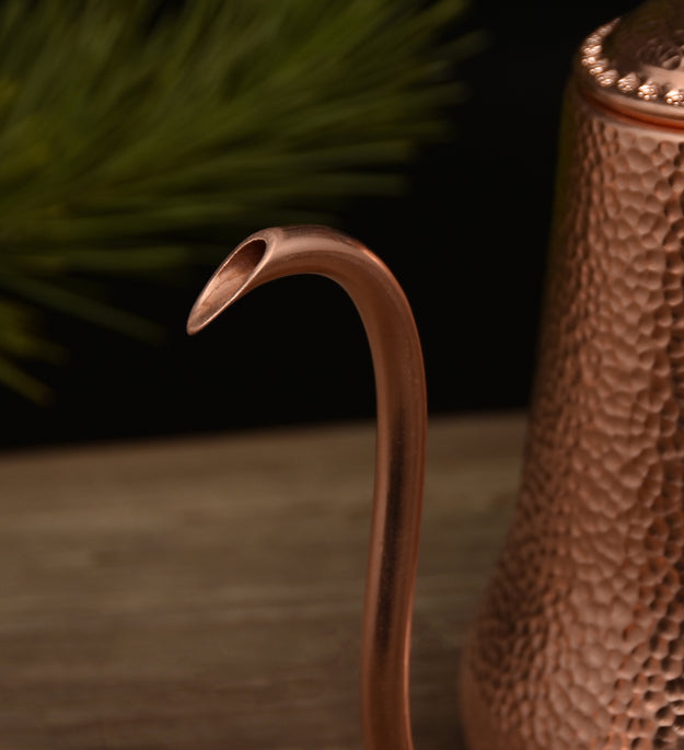 Hand Coffee Brewing Copper Pot