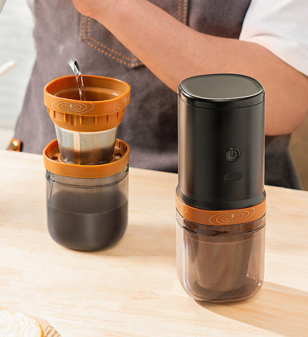Portable Grinding & Brewing Machine