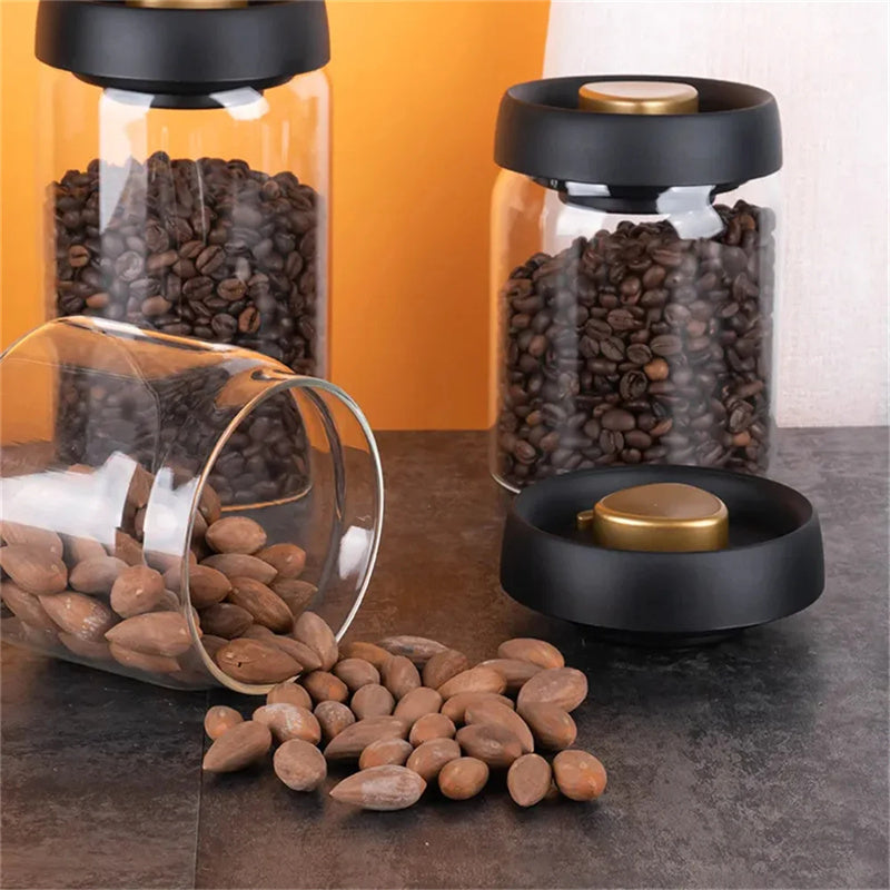 Beans Vacuum Sealed Jug Set Black