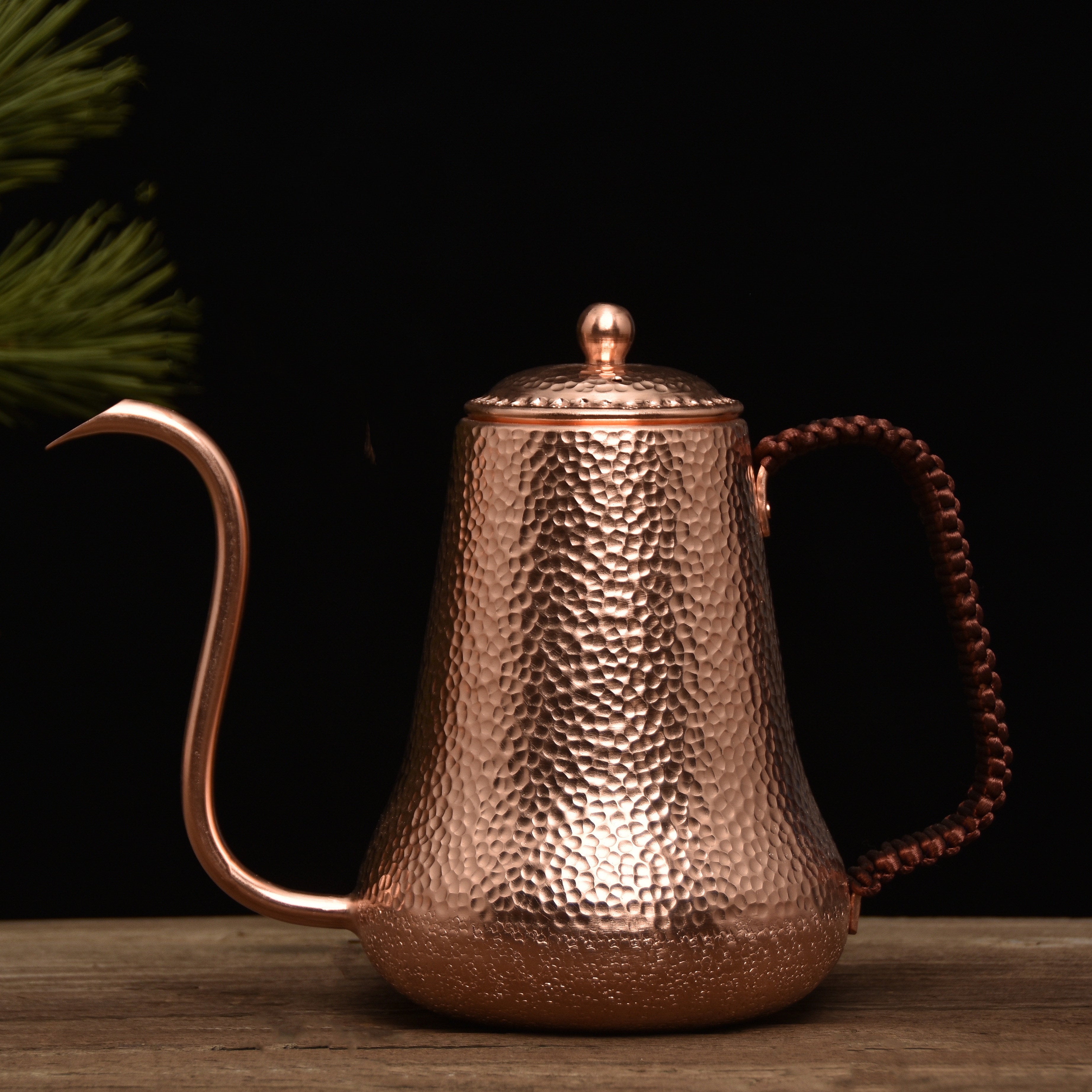 Hand Coffee Brewing Copper Pot