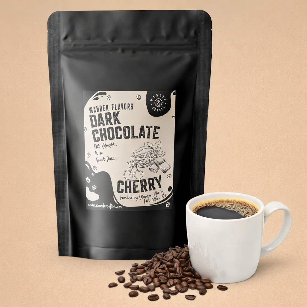 Dark Chocolate Coffee Beans