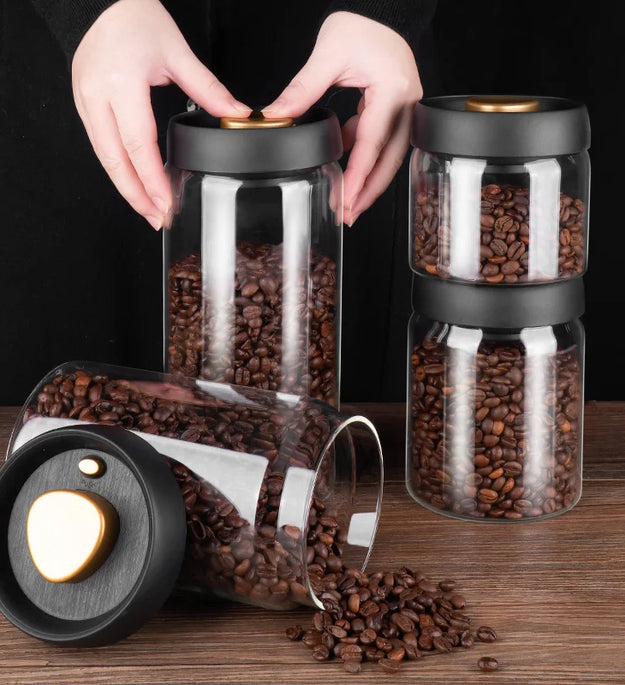 Beans Vacuum Sealed Jug Set Black