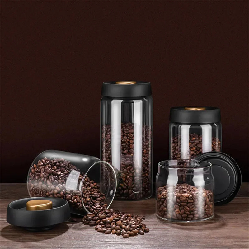 Beans Vacuum Sealed Jug Set Black