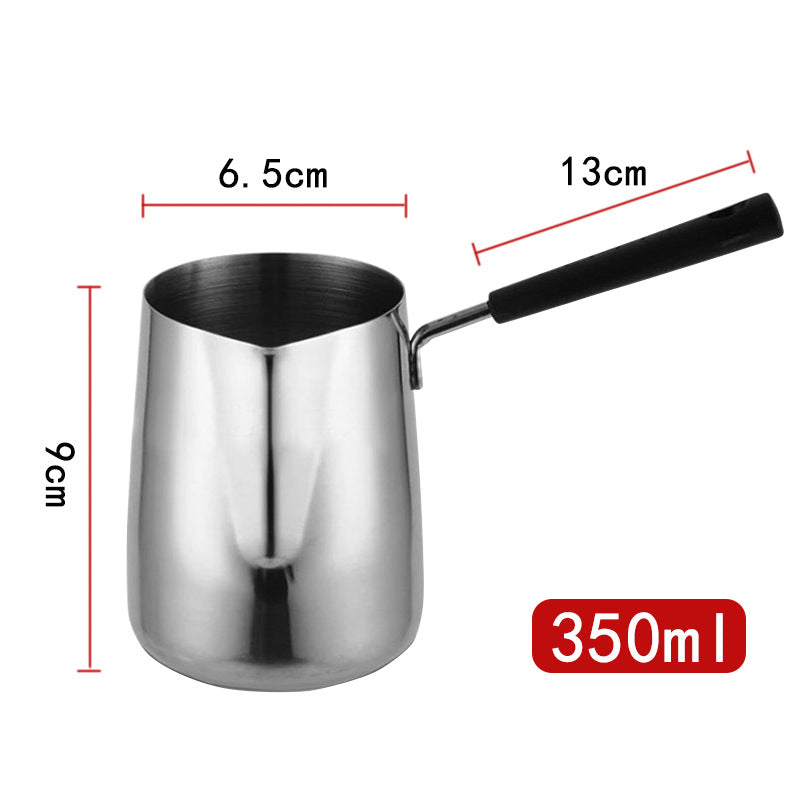Stainless Steel Long Handle Brewing Cup